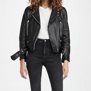 Acne Studios leather jacket new with tags